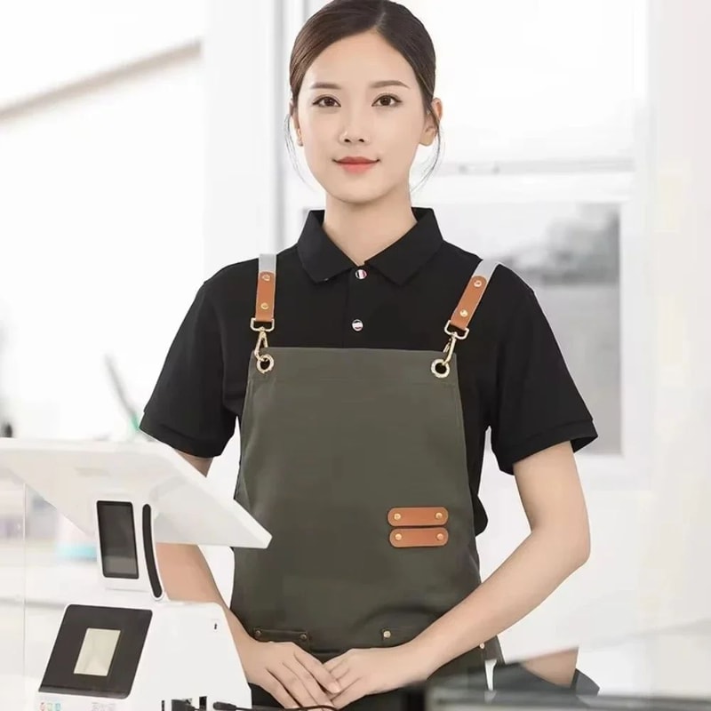 Waterproof Professional Work Apron With Pockets 2