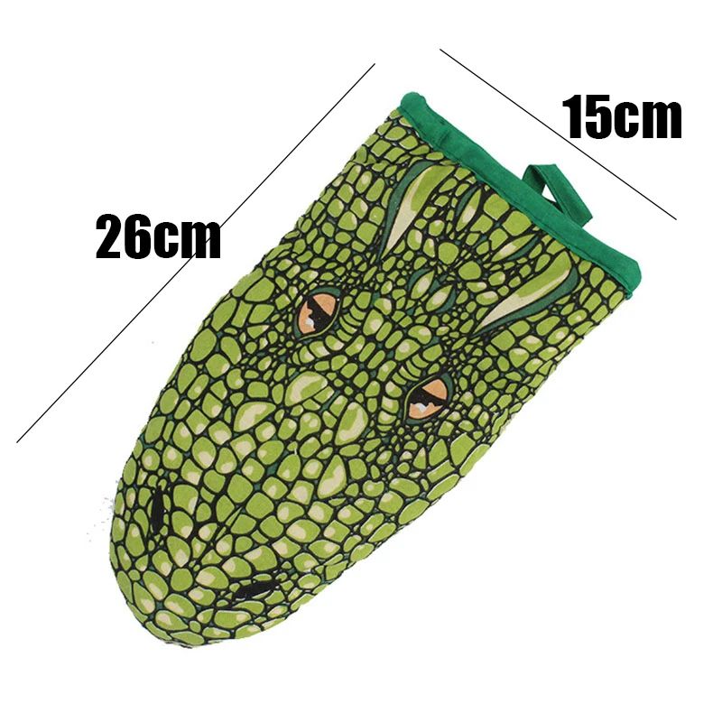 Cute Crocodile Microwave Oven Insulation Gloves 2 Pcs 4