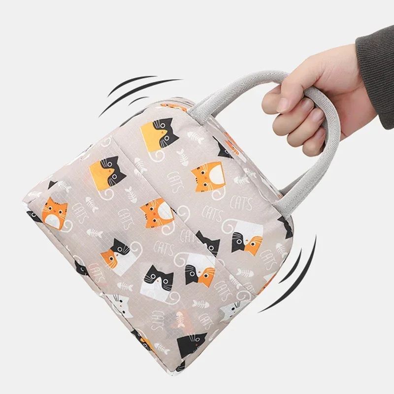 Cartoon Insulated Lunch Tote Bag 3