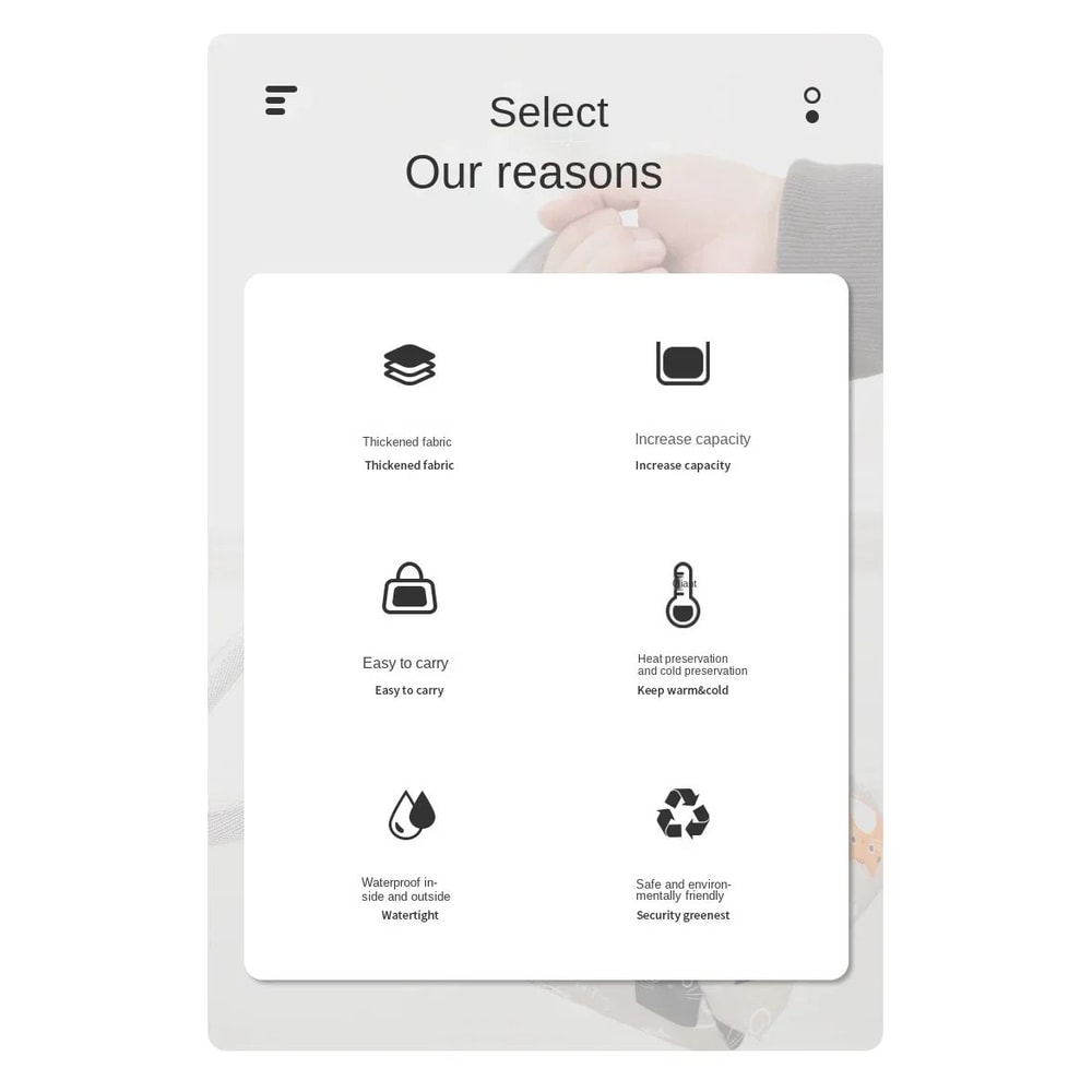 Cartoon Insulated Lunch Tote Bag 7