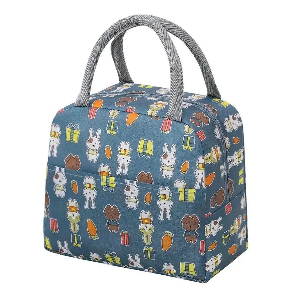 Cartoon Insulated Lunch Tote Bag 17