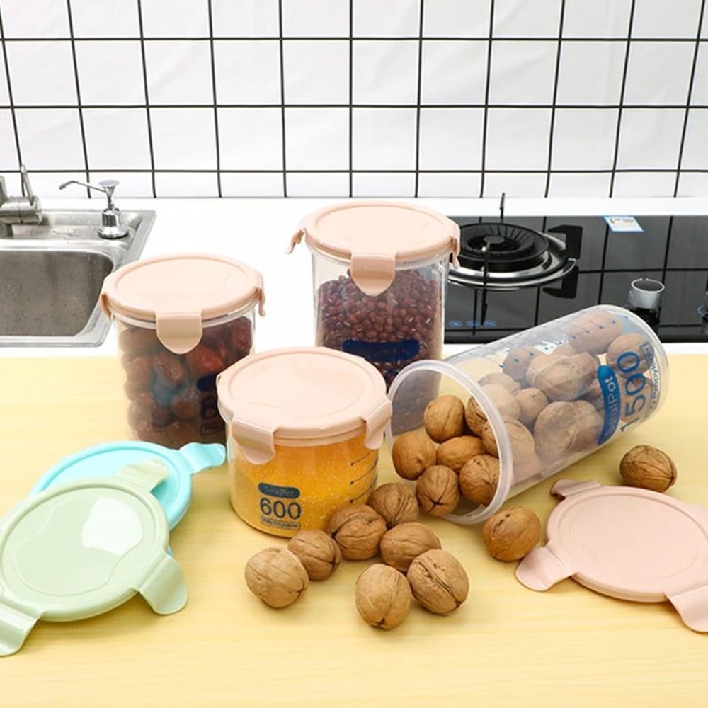 Airtight Kitchen Storage Jar Set 8