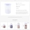 Transparent Airtight Food Storage Jar Set 7