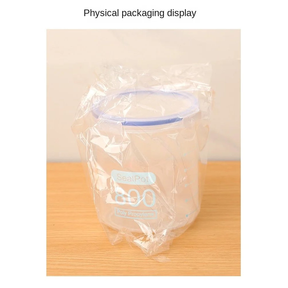 Transparent Airtight Food Storage Jar Set 8