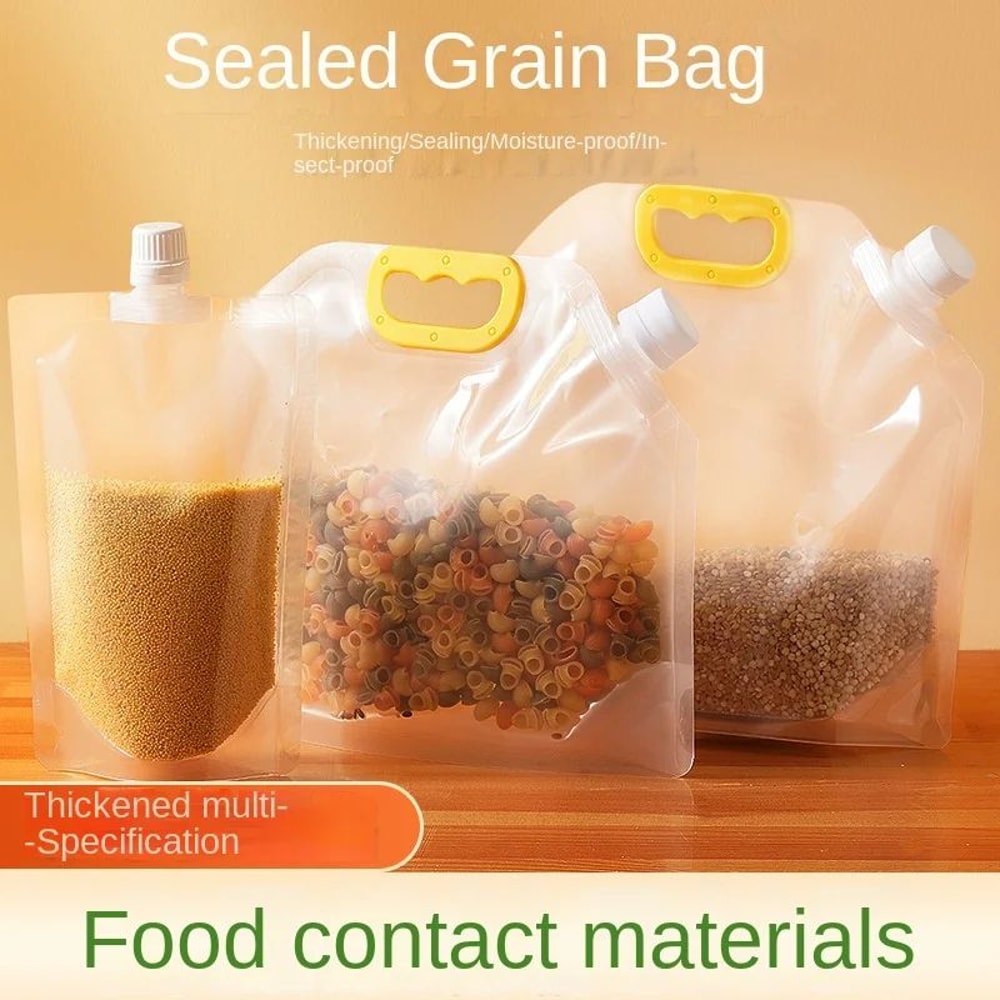 Airtight Grain Storage Pouch Set 1
