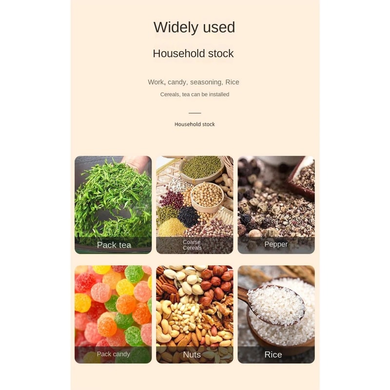 Airtight Grain Storage Pouch Set 6