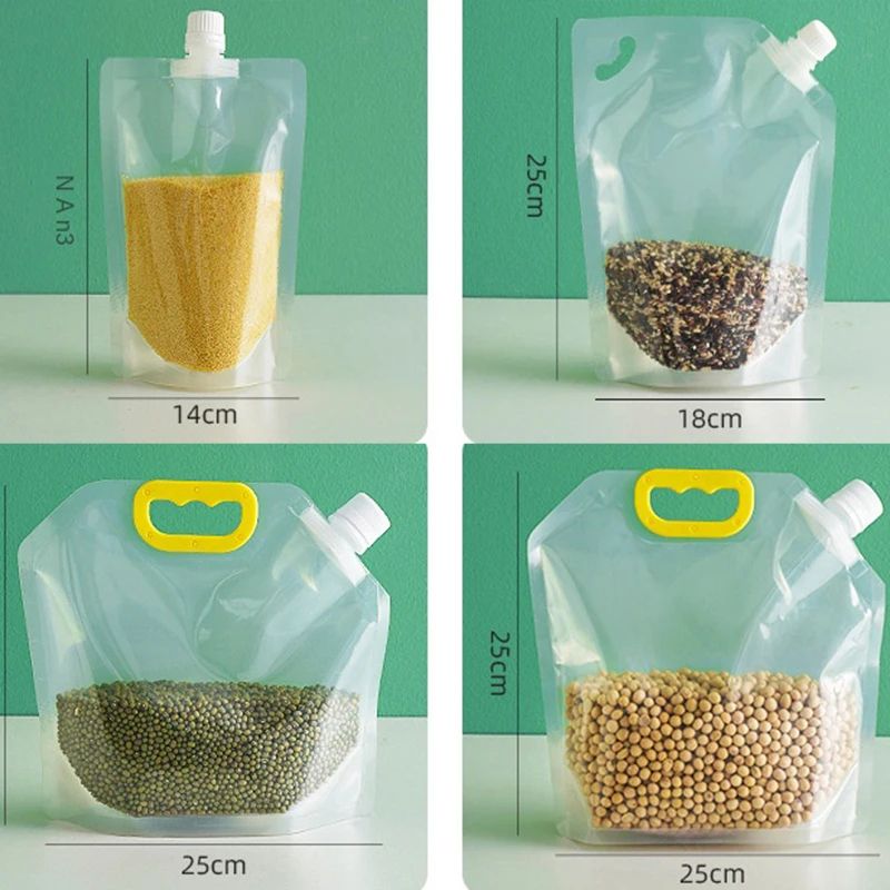 Airtight Grain Storage Pouch Set 12
