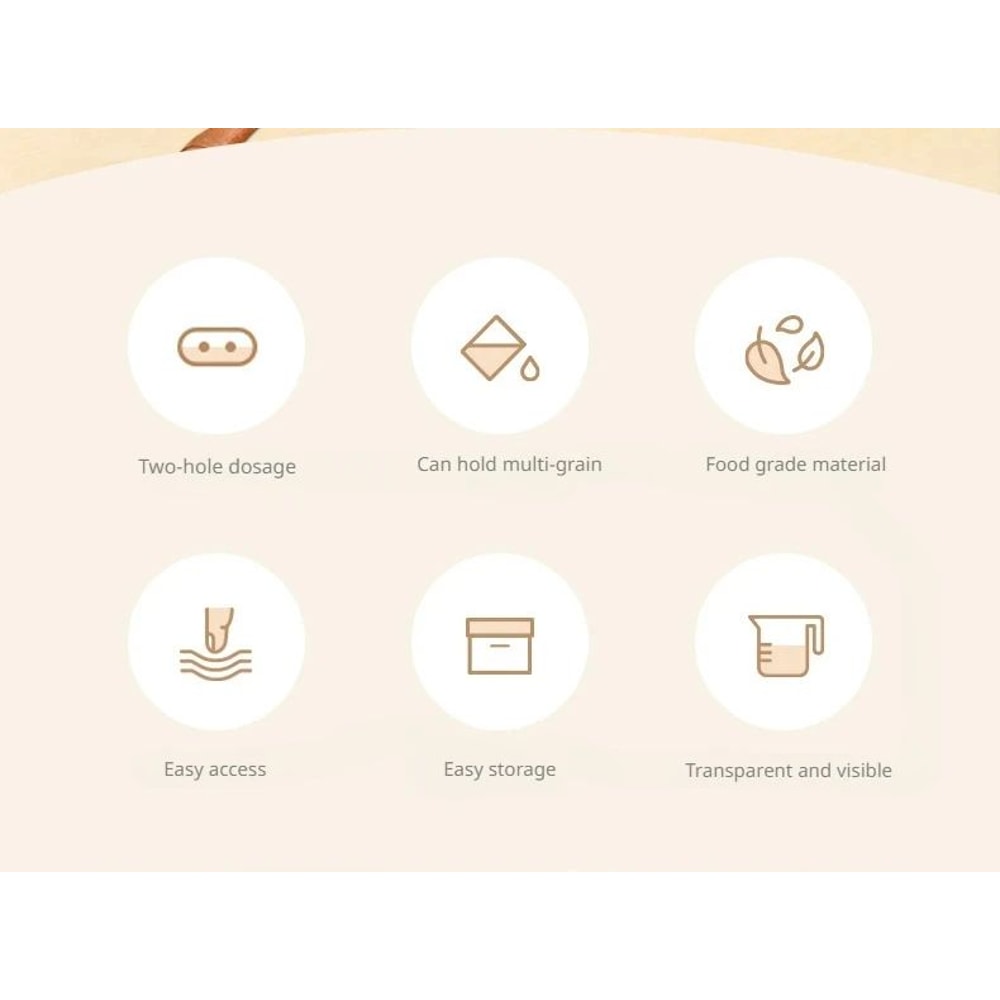 Transparent Airtight Dry Food Storage Container 7