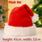 Long Plush Santa Christmas Hat 5