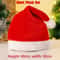 Long Plush Santa Christmas Hat 4