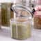 Striped Airtight Grain Storage Jar 5