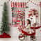 Christmas Hanging Pom Pom Ball Set 4