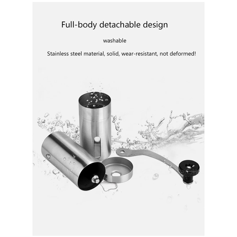 Manual Stainless Steel Coffee Grinder 8