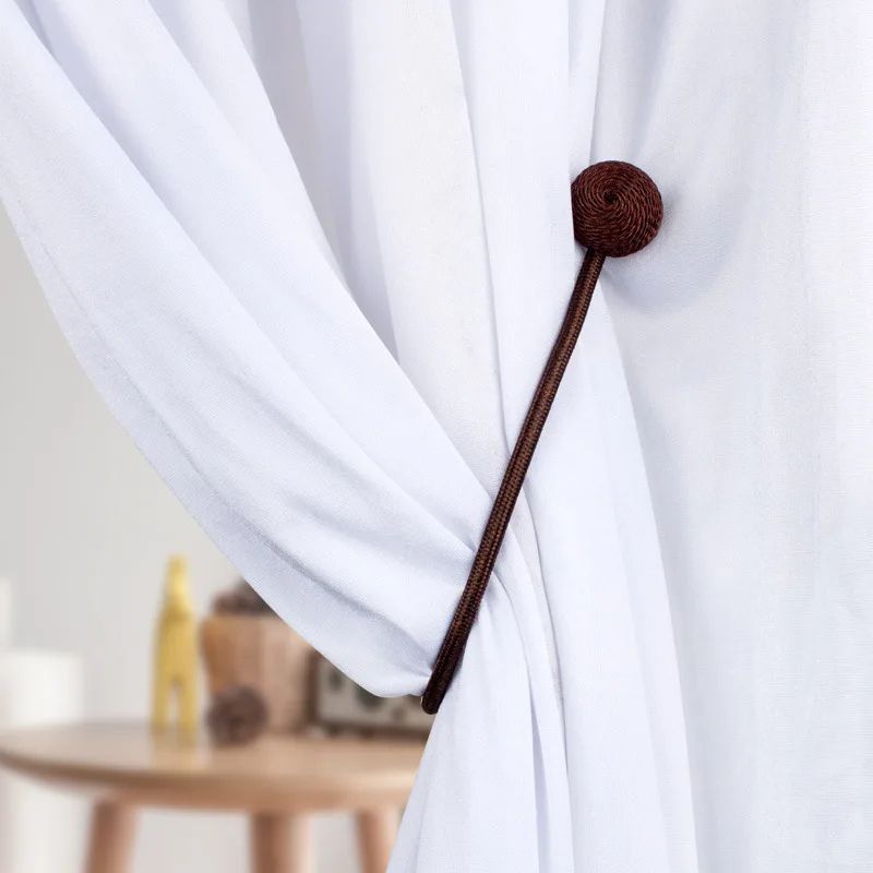 Magnetic Pearl Curtain Tieback Clip 4