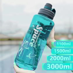 large capacity sports water bottle