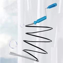 handheld spring drain clog remover