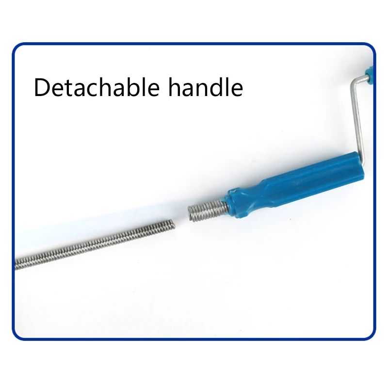 Handheld Spring Drain Clog Remover 4