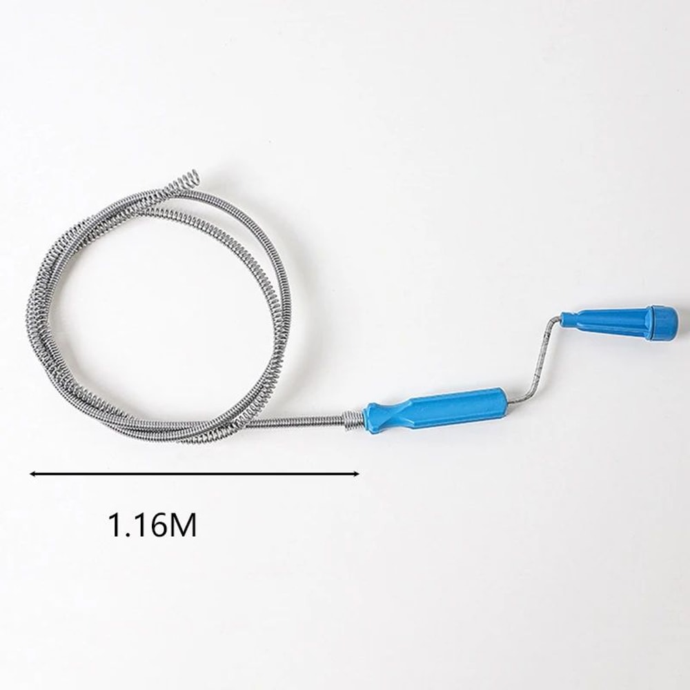 Handheld Spring Drain Clog Remover 7