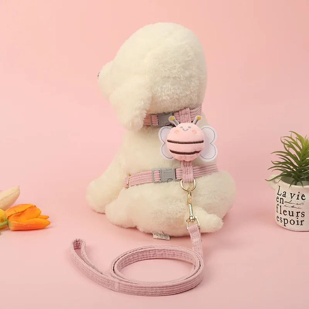 Escape Proof Mesh Cat Harness Leash Set 9