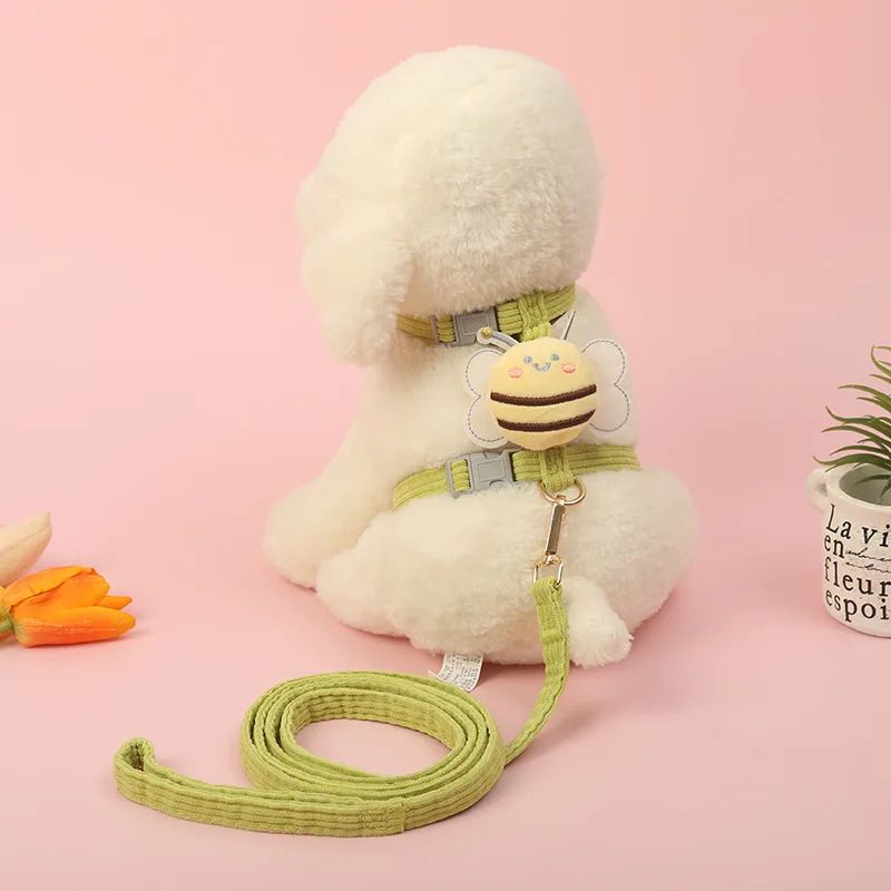 Escape Proof Mesh Cat Harness Leash Set 6