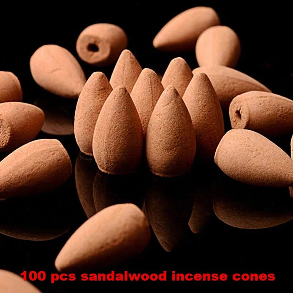 Ceramic Waterfall Incense Burner Set 6