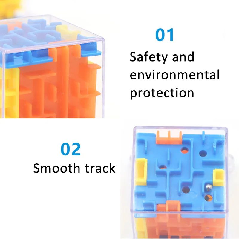 Mini 3D Maze Puzzle Cube Toy 11