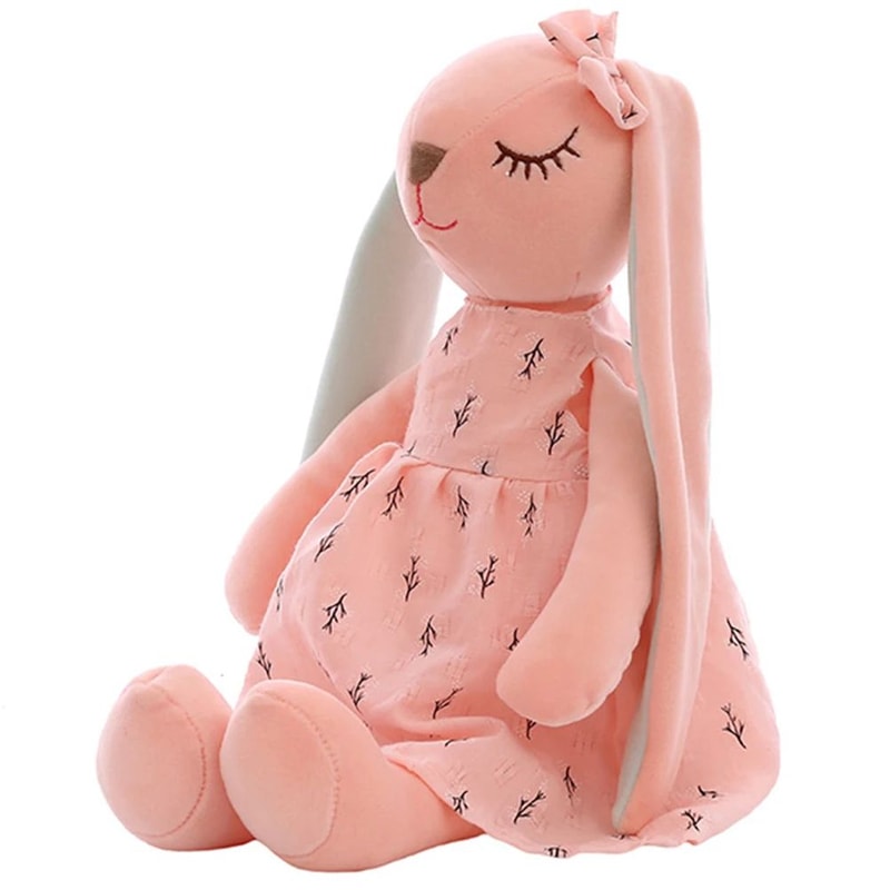Cute Bunny Sleeping Plush Doll 8