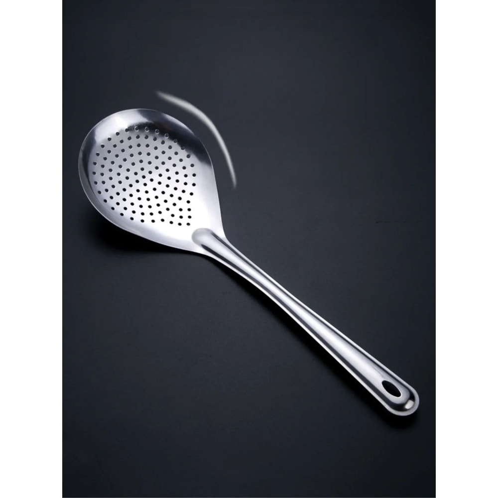 Stainless Steel Colander Skimmer Spoon 17