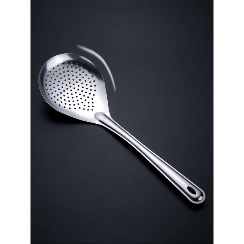 Stainless Steel Colander Skimmer Spoon 17