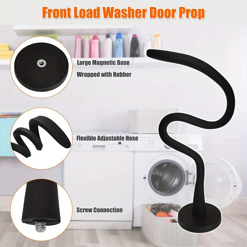 Magnetic Washing Machine Door Support 1