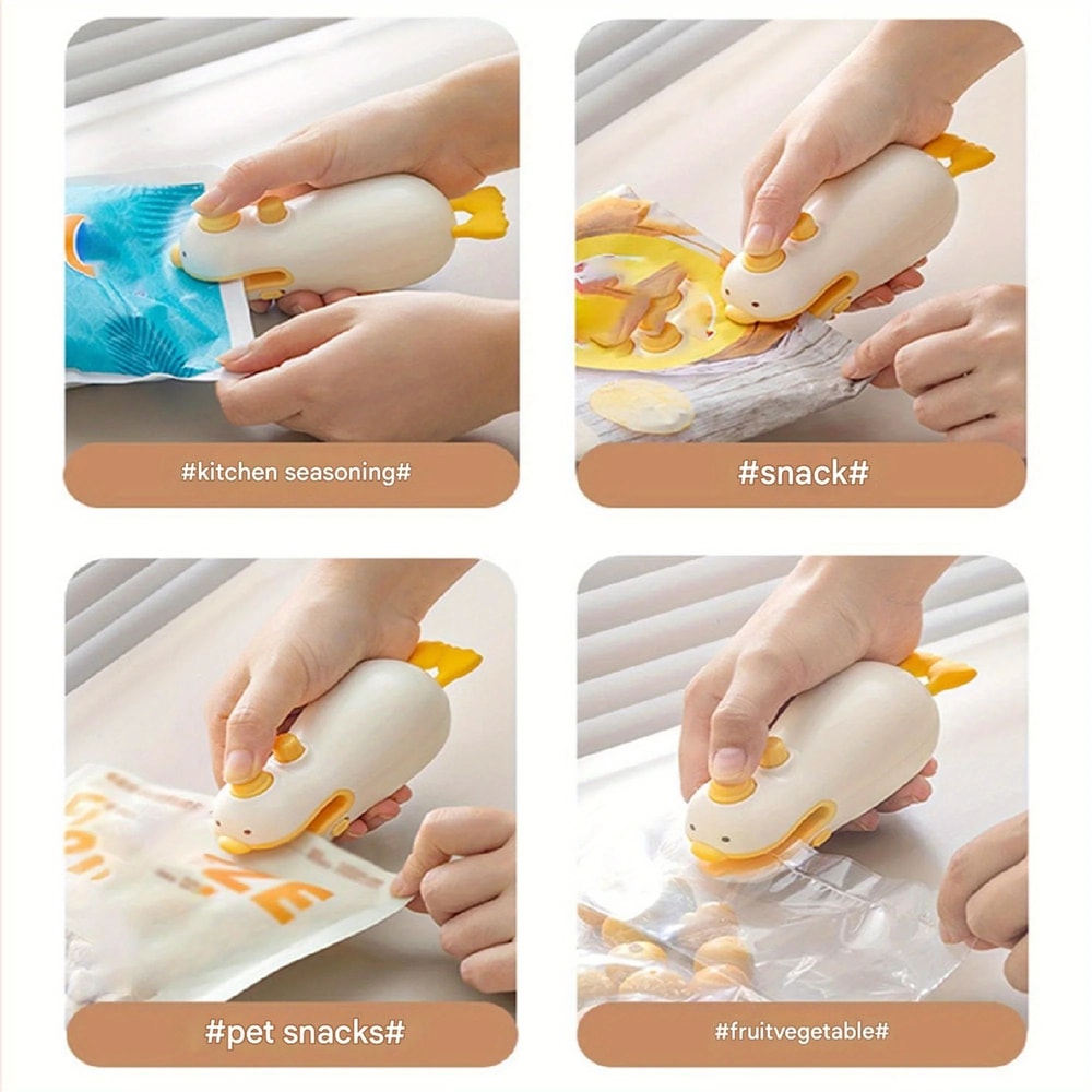 Cute Duck Rechargeable Bag Sealer 1