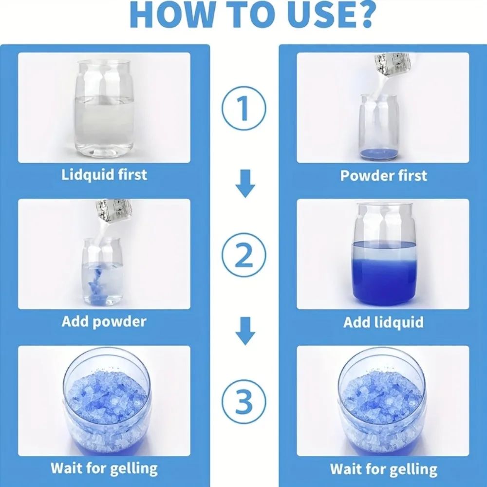 Portable Camping Toilet Deodorizer Gel Packs 5