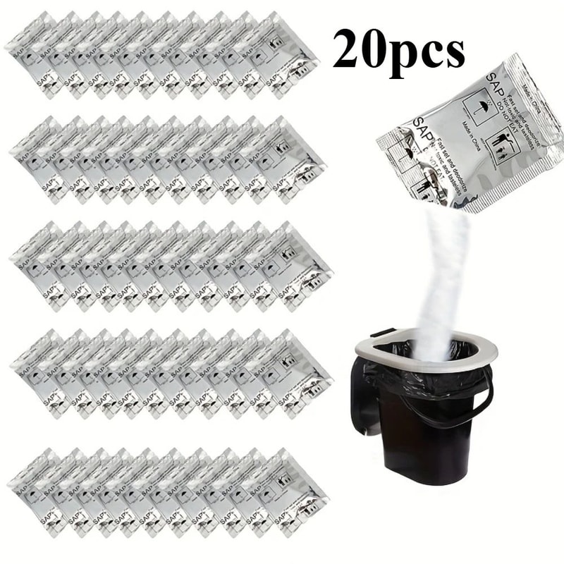 Portable Camping Toilet Deodorizer Gel Packs 9