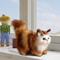 Realistic Plush Cat Toy 6