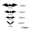 Hanging Flying Bats Halloween Decor Set 2