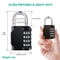 4 Digit Resettable Combination Padlock 2