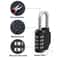 4 Digit Resettable Combination Padlock 6