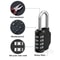 4 Digit Resettable Combination Padlock 6