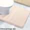 U Shaped Memory Foam Toilet Mat 14