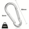 Stainless Steel Carabiner Clip Set 2
