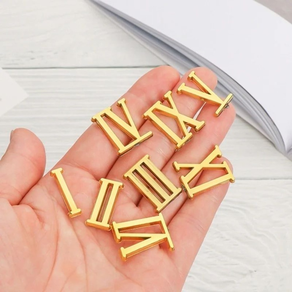 Roman Numeral Clock Repair Parts Set 2