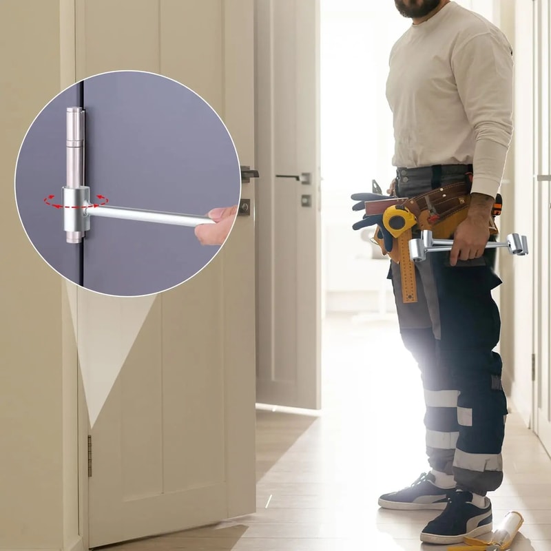 Adjustable Hinge Gap Repair Wrench 6