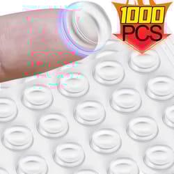 clear self adhesive rubber door bumpers