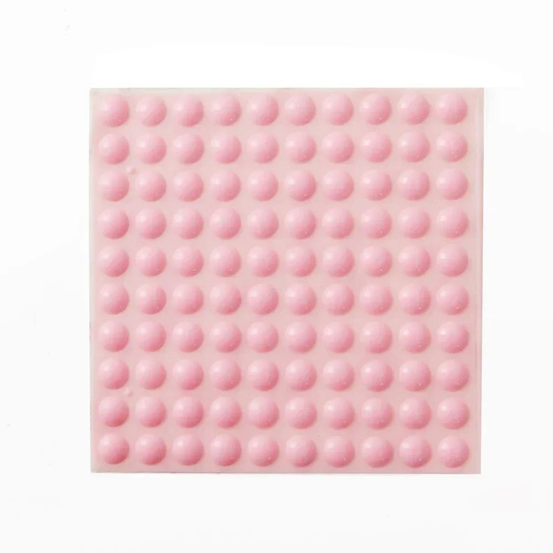 Clear Self Adhesive Rubber Door Bumpers 10