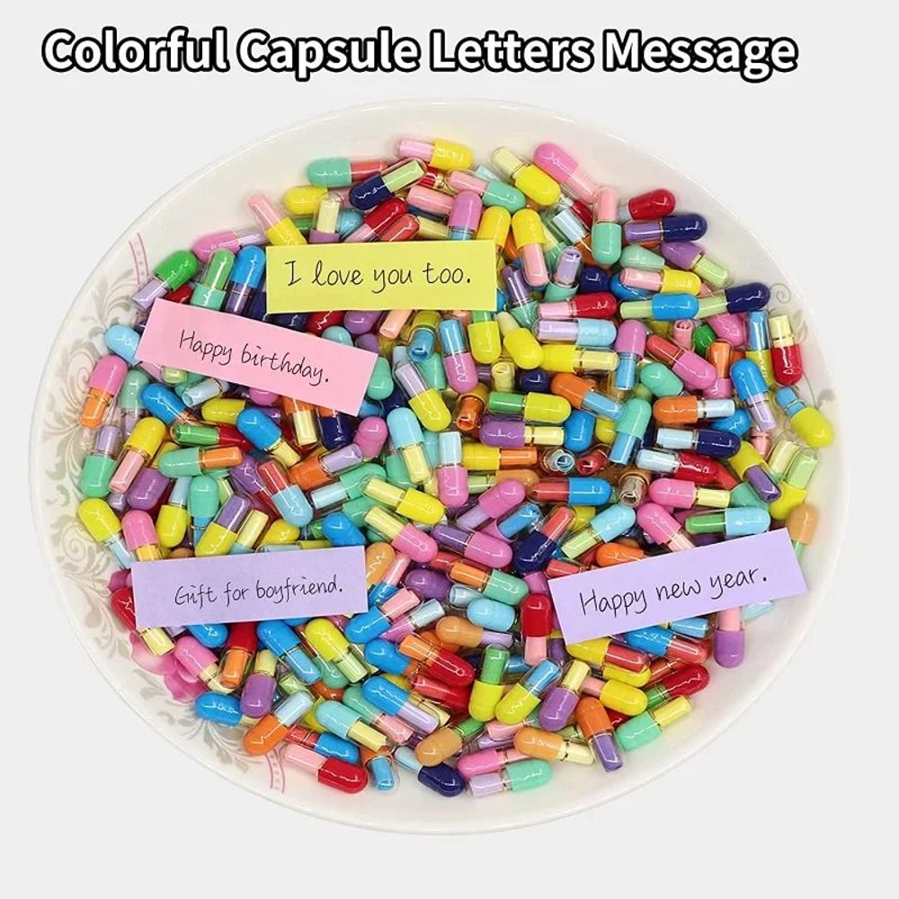 Love Message Capsule Notes Set 4