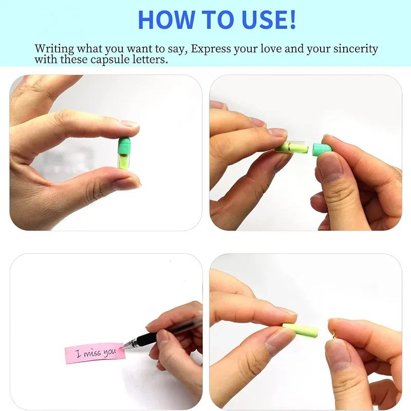 Love Message Capsule Notes Set 5