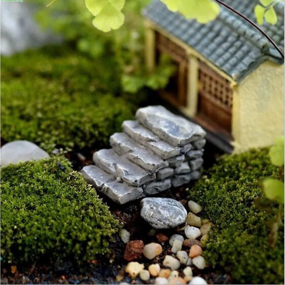 Miniature Fairy Garden Ornament Set 6