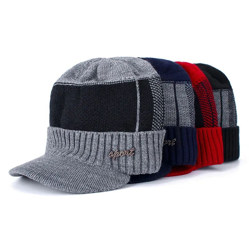 Fur Lined Winter Beanie Hat 13