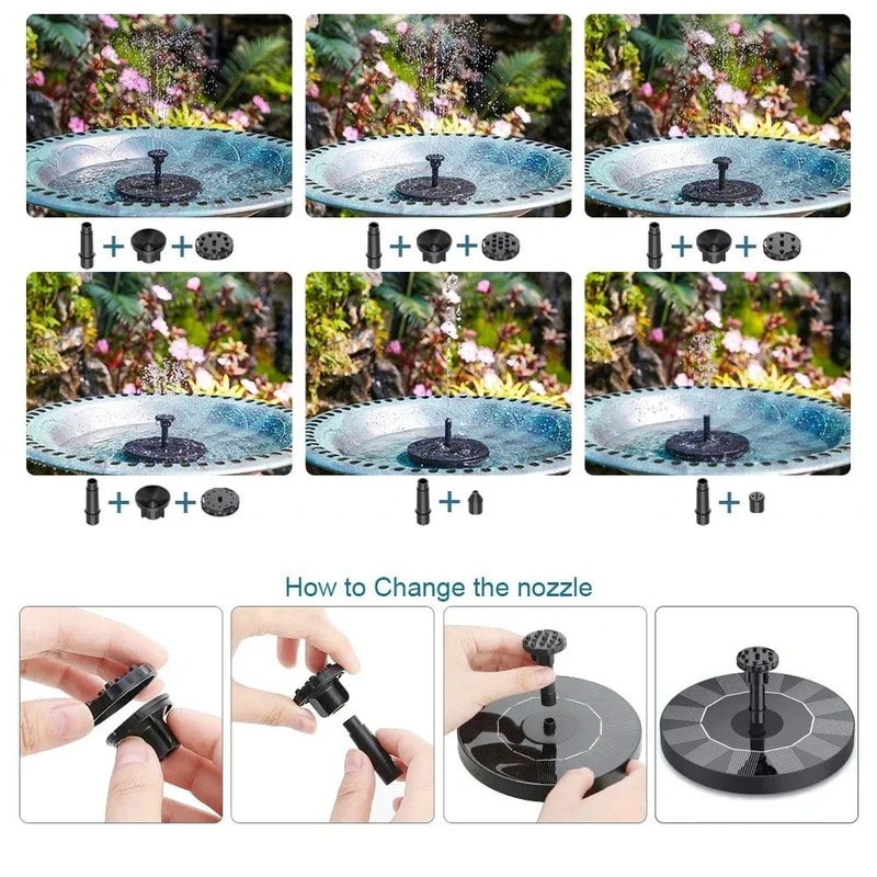 Solar Floating Fountain Pump 11