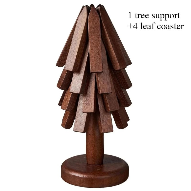 Folding Wooden Trivet Hot Dish Mat 10